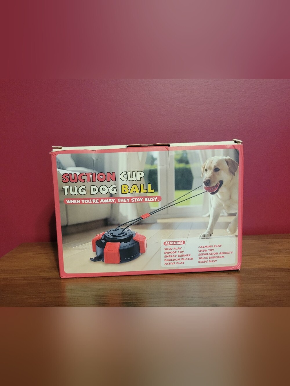 Interactive Suction Cup Tug of War Dog Pull Toys, NIB - Picture 2 of 10
